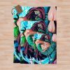 Roronoa Zoro Art Throw Blanket Official One Piece Merch