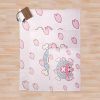 One Piece! Tony Tony Chopper Flag! Sakura Blossoms Throw Blanket Official One Piece Merch