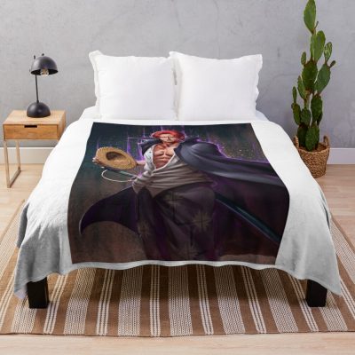 Shanks Throw Blanket Official One Piece Merch