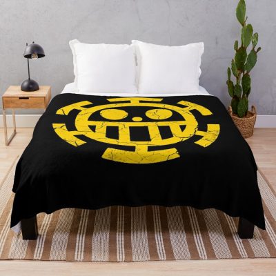 Trafalgar D. Water Law Throw Blanket Official One Piece Merch