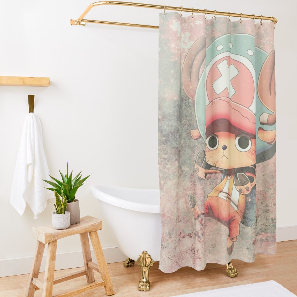 Top Design Personalized Fit For Masks, Phone Cases, Etc! Shower Curtain Official One Piece Merch