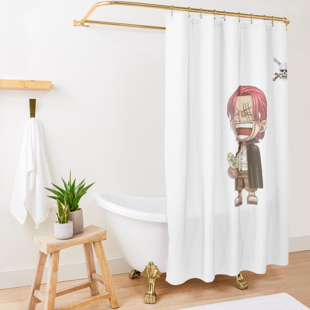 Shanks Shower Curtain Official One Piece Merch