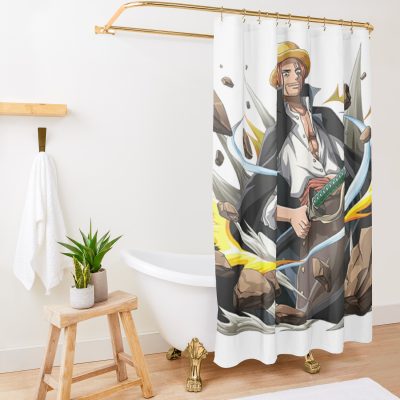 Shanks Red Hair Shower Curtain Official One Piece Merch