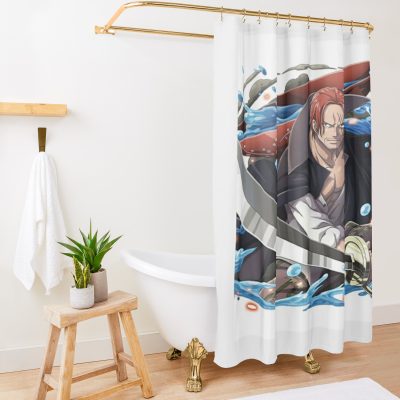 Shanks One Piece Shower Curtain Official One Piece Merch