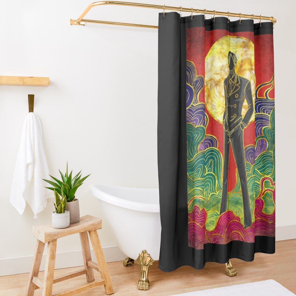 Vinsmoke Sanji Shower Curtain Official One Piece Merch