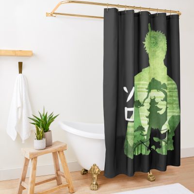 Pirate Hunter Zoro Shower Curtain Official One Piece Merch