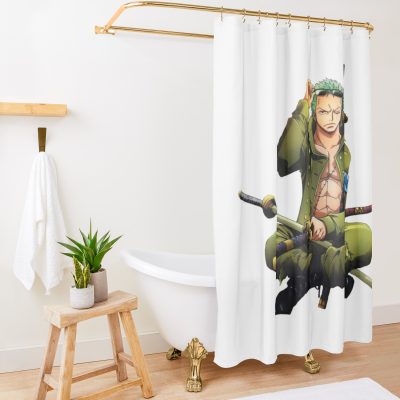 Roronoa Zoro Shower Curtain Official One Piece Merch