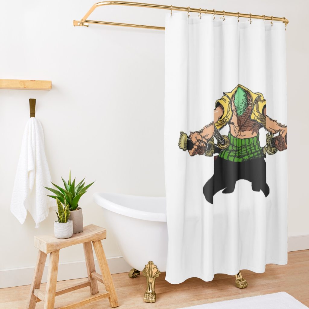 Roronoa Zoro Shower Curtain Official One Piece Merch