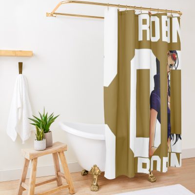 Nico Robin Shower Curtain Official One Piece Merch