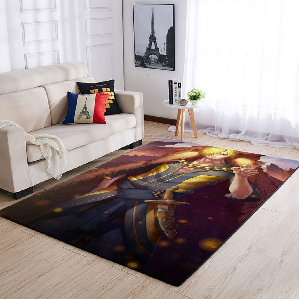 vinsmoke sanji one piece rug - One Piece Shop