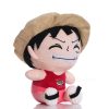 14 20CM One Piece Anime Figures Plush Toy Luffy Cute Doll Cartoon Stuffed Keychain Pendants Kids 2 - One Piece Shop