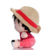 14 20CM One Piece Anime Figures Plush Toy Luffy Cute Doll Cartoon Stuffed Keychain Pendants Kids 4 - One Piece Shop