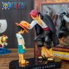 18cm One Piece Anime Figure Four Emperors Shanks Straw Hat Luffy Action Figure One Piece Sabo - One Piece Shop