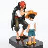 18cm One Piece Anime Figure Four Emperors Shanks Straw Hat Luffy Action Figure One Piece Sabo 2 - One Piece Shop