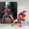 25cm One Piece Luffy Figures Monkey D Luffy Battle Style Action Figures PVC Anime Collection Model 4 - One Piece Shop