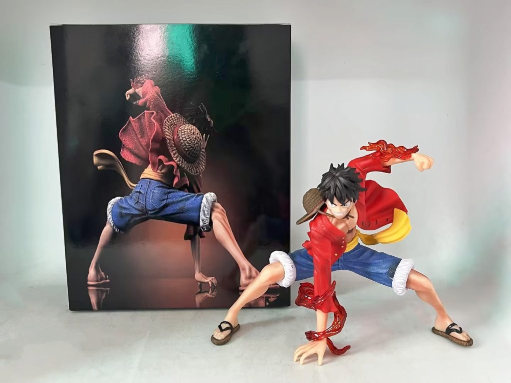 25cm One Piece Luffy Figures Monkey D Luffy Battle Style Action Figures PVC Anime Collection Model 4 - One Piece Shop