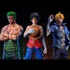 30cm One Piece Anime Action Figure Roronoa Zoro Vinsmoke Sanji Stand Posture Pvc Statue Figurine Model 1 - One Piece Shop