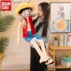 Anime One Piece Straw Hat Luffy Doll Large Size Plush Toys Nautical King Boy Dolls Boys 5 - One Piece Shop