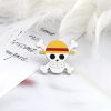 Anime Skeleton Brooch Pirate Skull Enamel Pins Cosplay Badge Backpack Cloth Denim Lapel Pin Jewelry Gift 2 - One Piece Shop