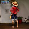 Hot 28cm One Piece Anime Figure Confident Smiley Luffy Three Form Face Changing Doll Action Figurine 4 - One Piece Shop