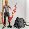 Hot 28cm One Piece Blood Sanji Figure Anime Collection Pvc Model Statue Thousand Sunny Zoro Luffy 2 - One Piece Shop