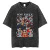 Men Washed T Shirt Streetwear Anime ONE PIECE Graphic Print T Shirt Unisex Vintage Anime Tops 4.jpg 640x640 4 - One Piece Shop