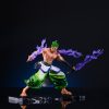 New 20cm One Piece Anime Figure GK Roronoa Zoro Action Figure PVC Collection Cartoon Model Doll 2 - One Piece Shop