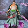 New One Piece Anime Figure Bath Blood Roronoa Zoro PVC 21cm Action Figure Collection Exquisite Model 4 - One Piece Shop