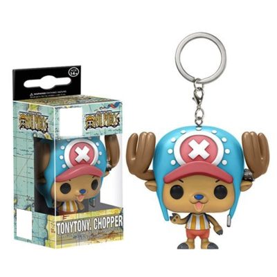 New One Piece Anime Keychains Roronoa Zoro Tony Chopper Cartoon Decoration Key Ring Action Figure Toys 1 - One Piece Shop