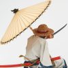 One Piece Figure Holding An Umbrella Luffy Sitting Posture Top Decisive Battle Anime Boxed Model Pvc 2 - One Piece Shop