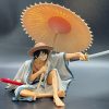 One Piece Figure Holding An Umbrella Luffy Sitting Posture Top Decisive Battle Anime Boxed Model Pvc 3 - One Piece Shop