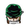 One Piece Zoro Silicone Earphone Case for Airpods 1 2 3 Pro 3D Anime Wireless Bluetooth 5 - One Piece Shop