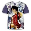 Pirate King Tee Shirt For Male One Piece T shirt Mens Cotton Tshirt Luffy Straw Hat 4.jpg 640x640 4 - One Piece Shop