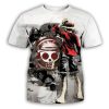 Pirate King Tee Shirt For Male One Piece T shirt Mens Cotton Tshirt Luffy Straw Hat 8.jpg 640x640 8 - One Piece Shop