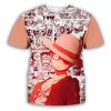 Pirate King Tee Shirt For Male One Piece T shirt Mens Cotton Tshirt Luffy Straw Hat.jpg 640x640 - One Piece Shop