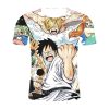 Summer Hot 3d Printing T shirt for Men and Kids Interesting Anime One piece Luffy Pattern 10.jpg 640x640 10 - One Piece Shop