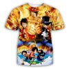 Summer Hot 3d Printing T shirt for Men and Kids Interesting Anime One piece Luffy Pattern 6.jpg 640x640 6 - One Piece Shop