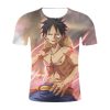 Summer Hot 3d Printing T shirt for Men and Kids Interesting Anime One piece Luffy Pattern 9.jpg 640x640 9 - One Piece Shop