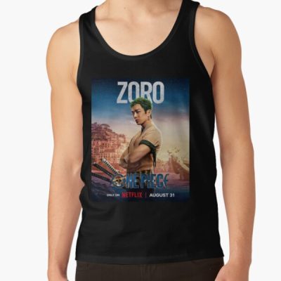 Roronoa Zoro Poster | One Piece Live Action Tank Top Official Cow Anime Merch