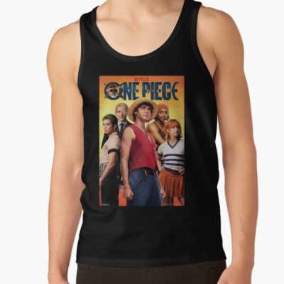 Straw Hat Crew Poster | One Piece Live Action Tank Top Official Cow Anime Merch