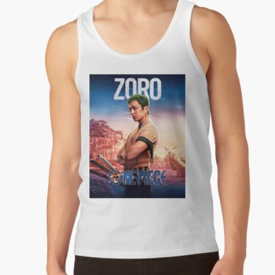 The Three Style Swordsman Tank Top Official Cow Anime Merch