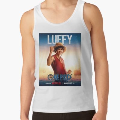 Monkey D. Luffy Poster | One Piece Live Action Tank Top Official Cow Anime Merch