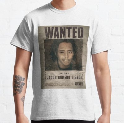 Jacob Romero Gibson Wanted T-Shirt Official Cow Anime Merch