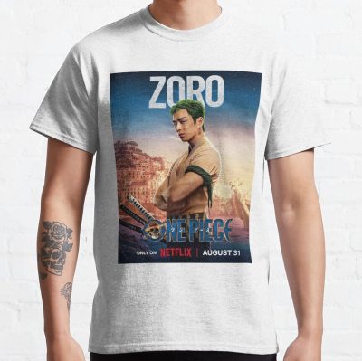 Roronoa Zoro Poster | One Piece Live Action T-Shirt Official Cow Anime Merch