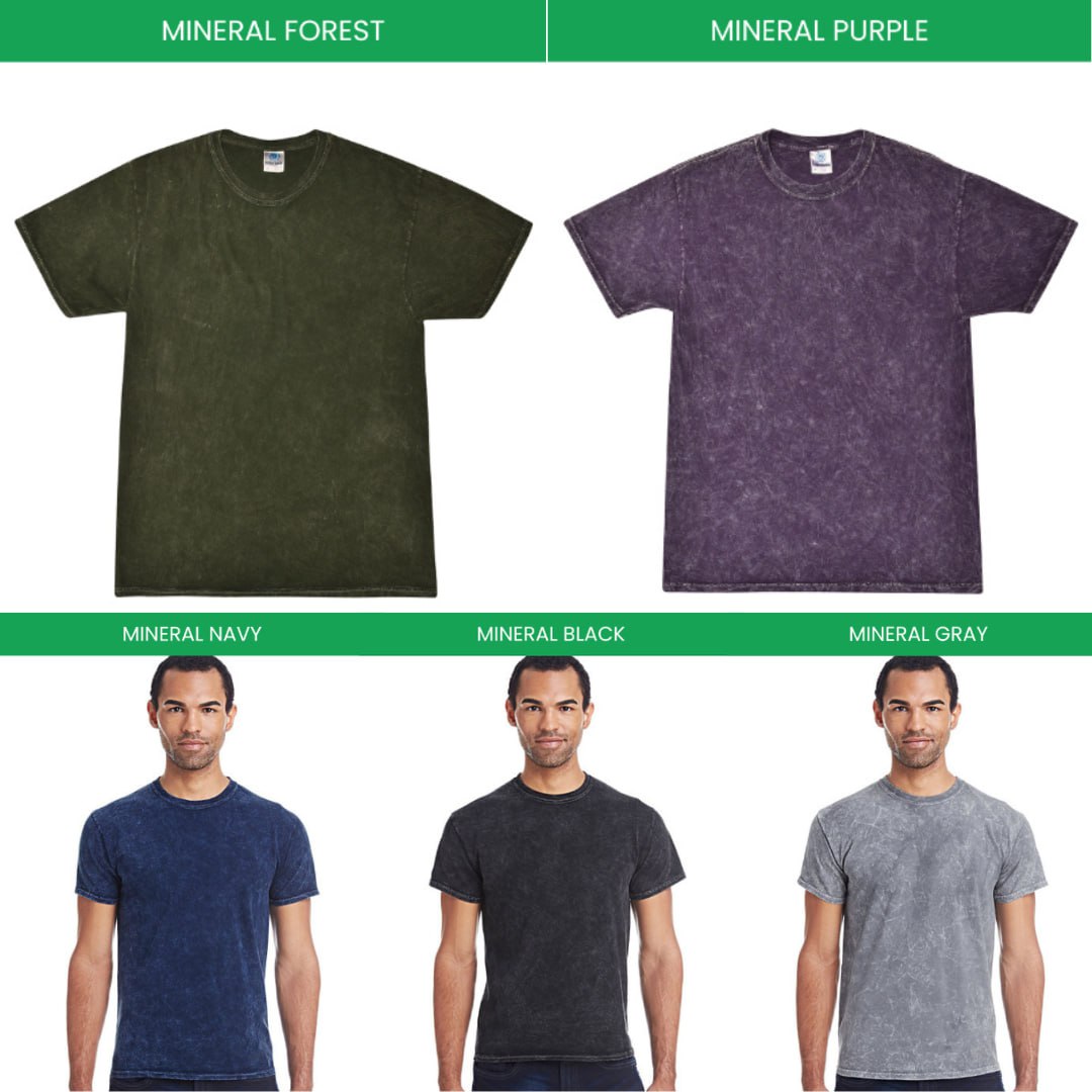 Mineral Wash t shirt 1 - One Piece Shop