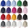 hoodie color chart 1 - One Piece Shop