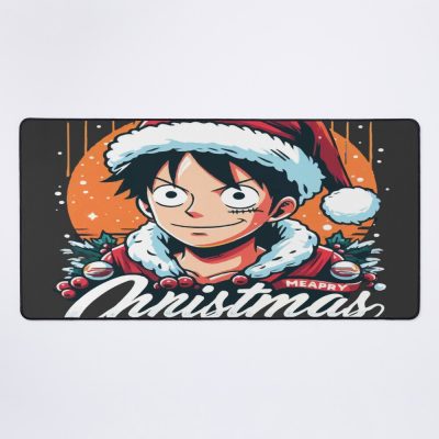 Luffy Christmas Version - One Piece Mouse Pad Official Cow Anime Merch