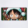 Luffy Christmas Version - One Piece Mouse Pad Official Cow Anime Merch