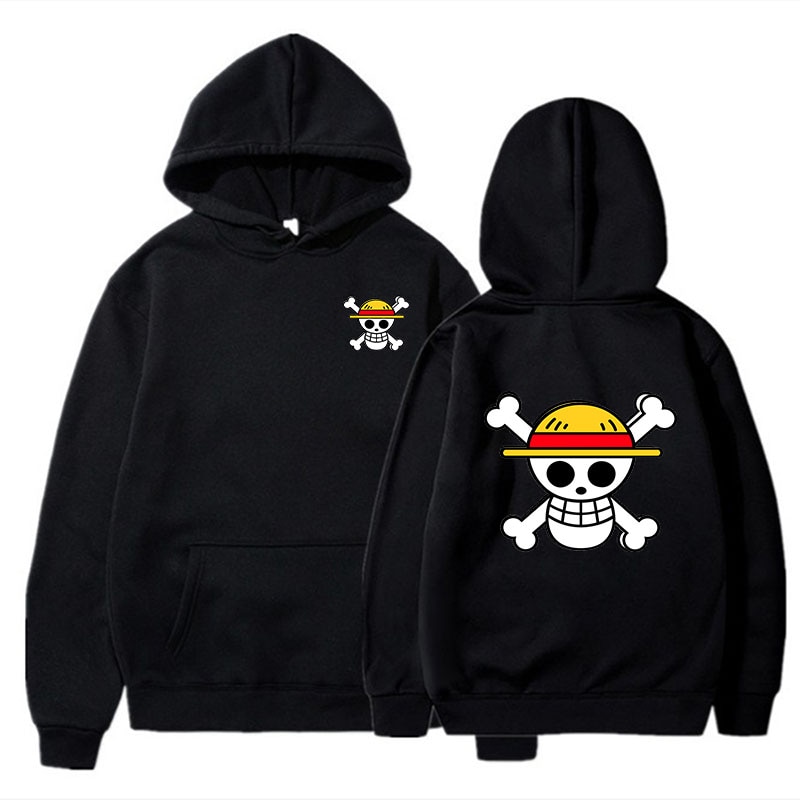 Anime One Piece Hoodies Men And Women Autumn Casual Pullover Hooded Sweatshirts Fashion Tops - One Piece Shop